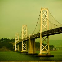 Gray Lady in Green - Bay Bridge, San Francisco | Blurbomat.com