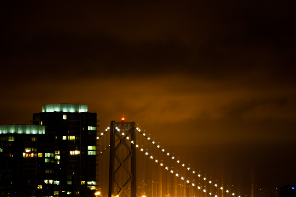 Bay Bridge Lens Flare – San Francisco