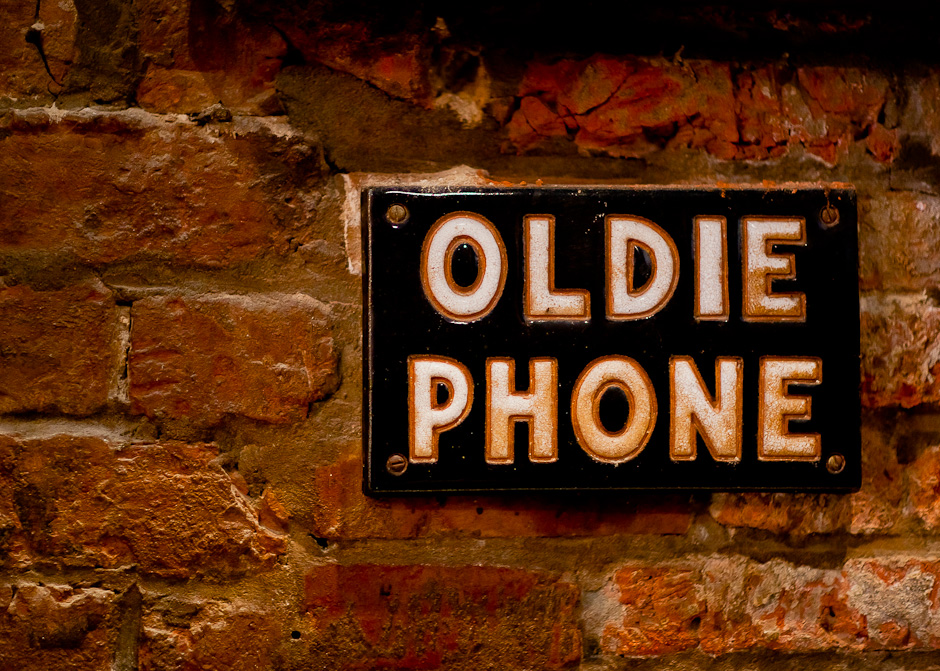 Hold the Oldie Phone