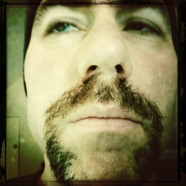 Final shot of the mustache, Movember 2011