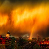 Flaming Sky Rainbow | Blurbomat.com