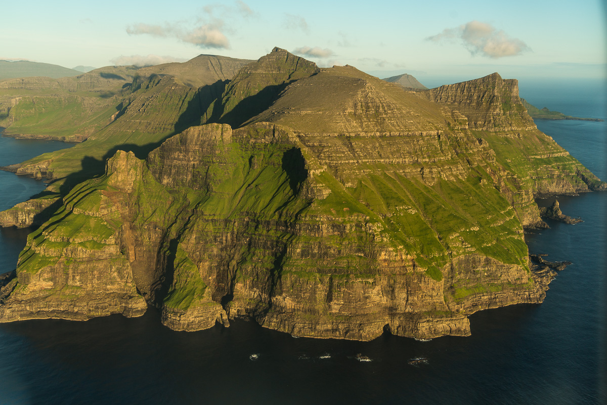 On Approach to Vagar, Faroe Islands