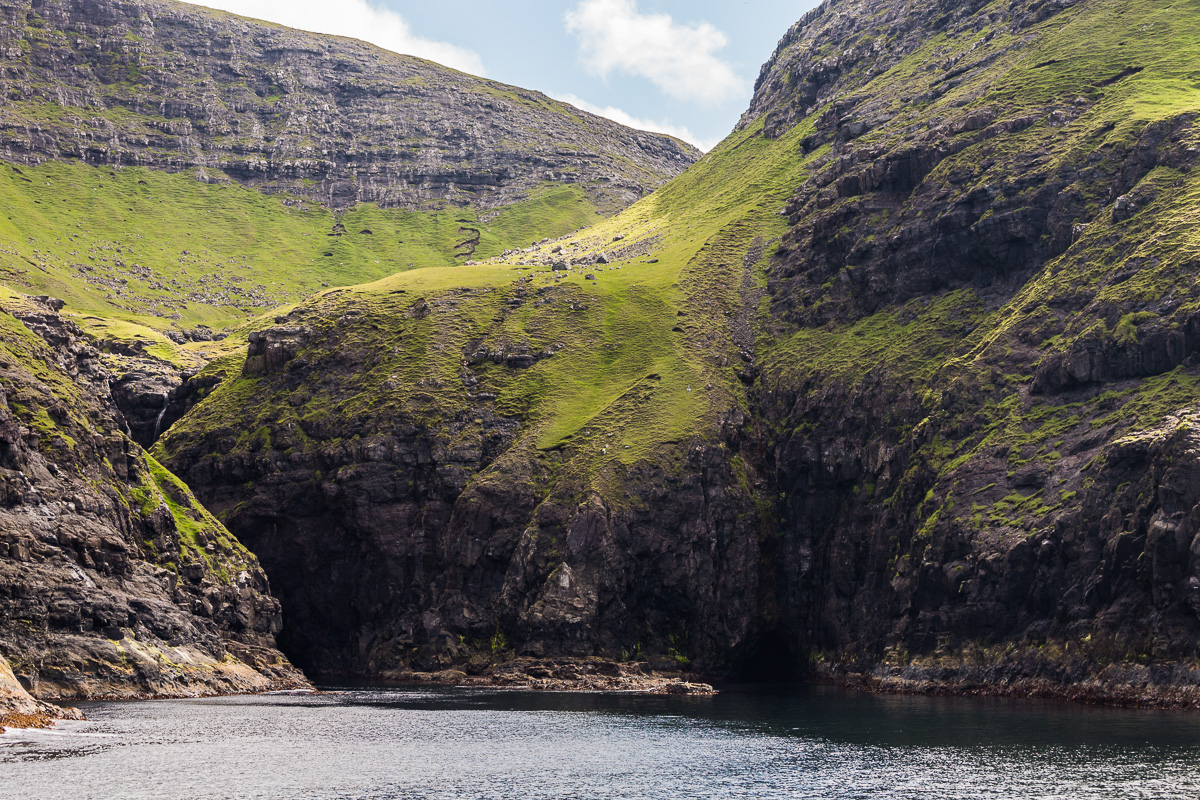 Sea Caves near Vestmanna, Faroe Islands