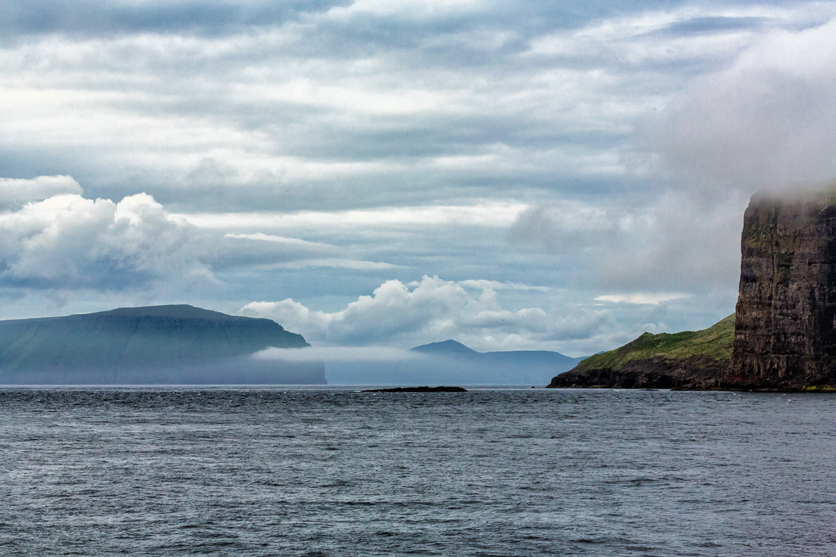 Unusual clouds on the ferry to Suðuroy, Faroe Islands.
