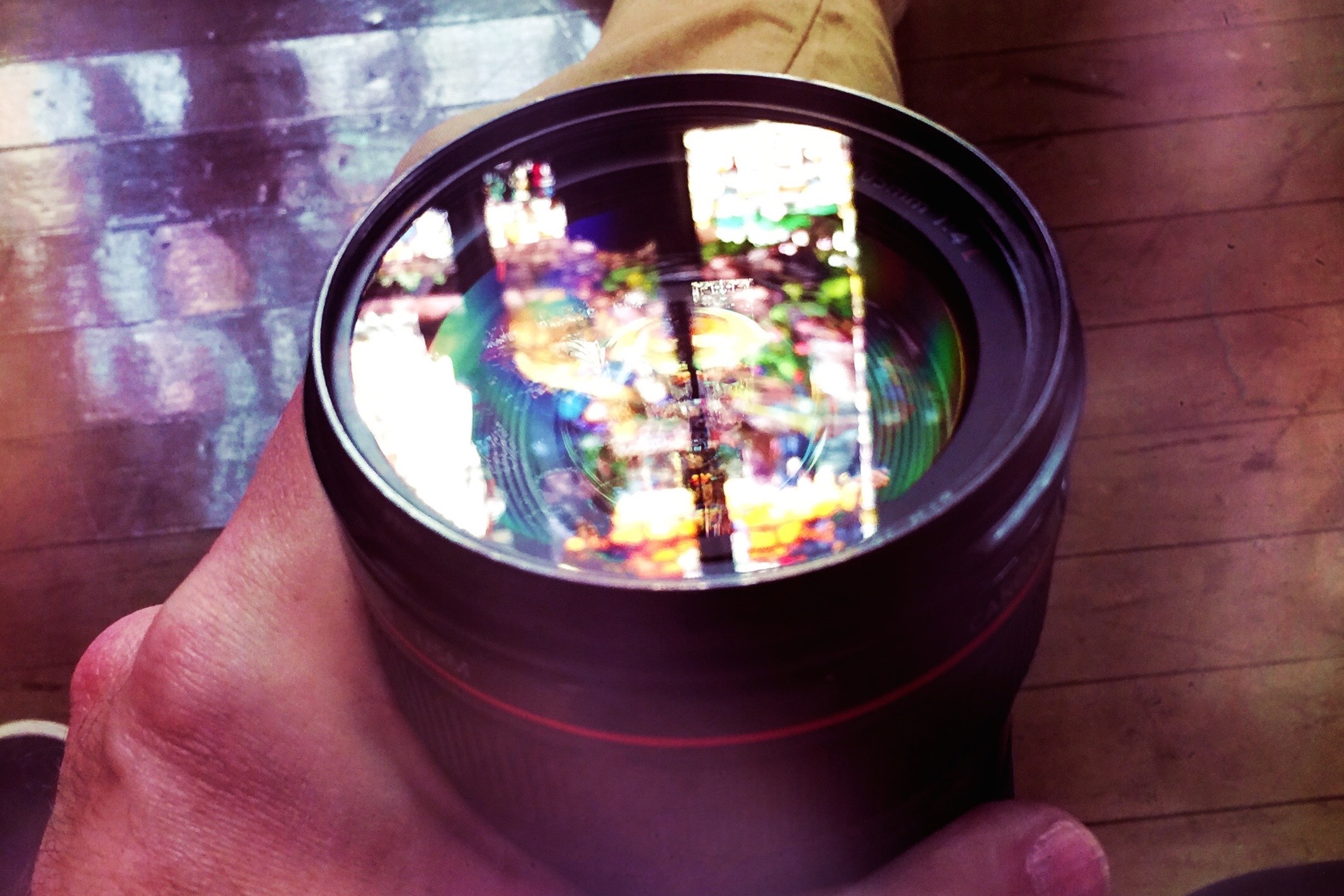Stained Glass Lens