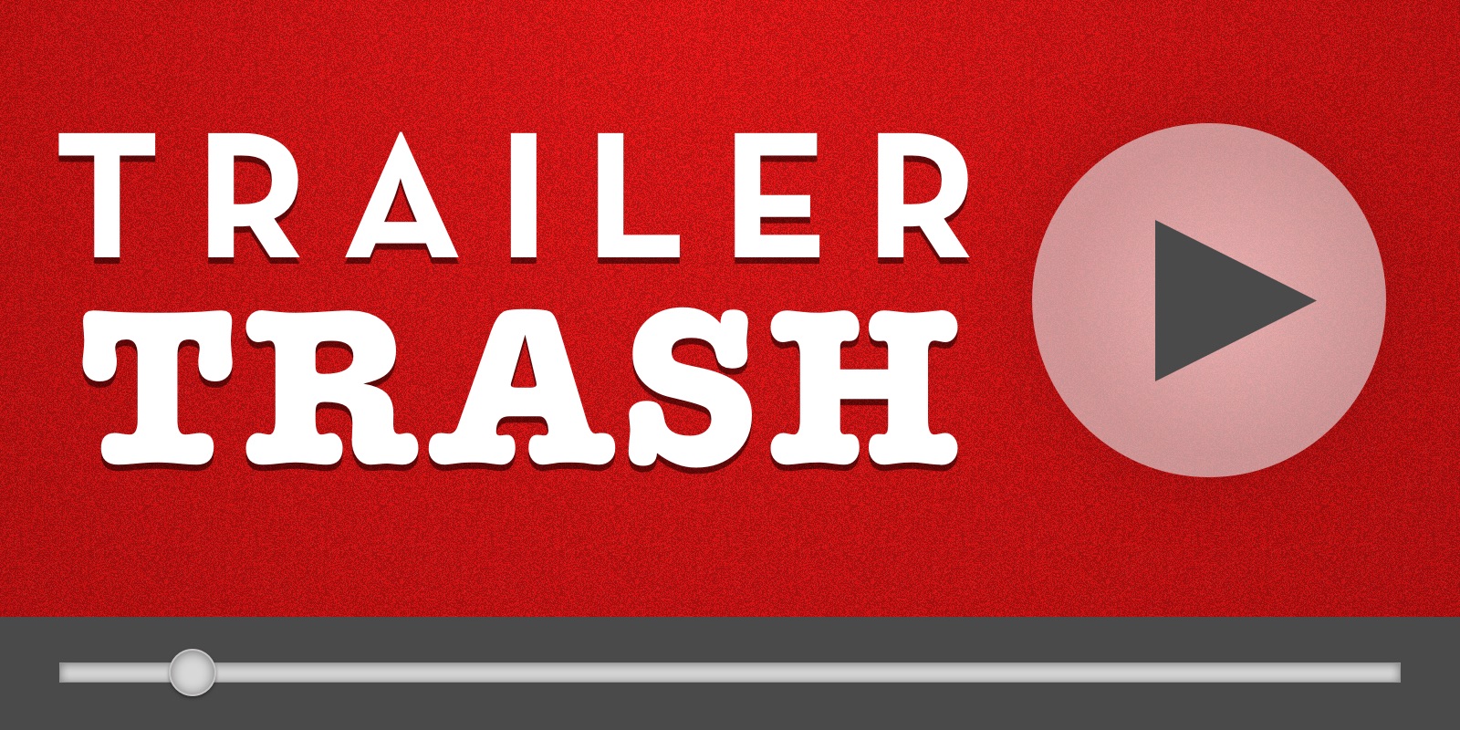 Trailer Trash Banner with text